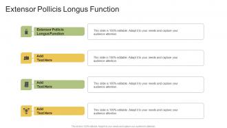 Extensor Pollicis Longus Function In Powerpoint And Google Slides Cpb