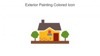 Exterior Painting Colored Icon In Powerpoint Pptx Png And Editable Eps Format