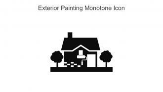 Exterior Painting Monotone Icon In Powerpoint Pptx Png And Editable Eps Format