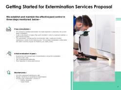 Extermination services proposal powerpoint presentation slides