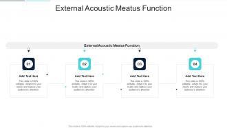 External Acoustic Meatus Function In Powerpoint And Google Slides Cpb