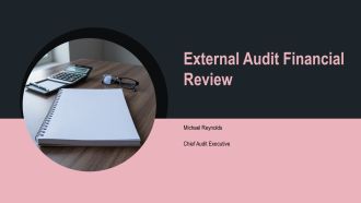External Audit Financial Review PPT Presentation VA