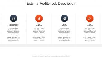 External Auditor Job Description In Powerpoint And Google Slides Cpb