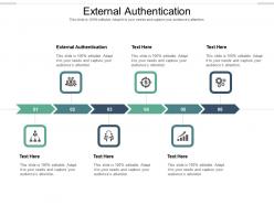 External authentication ppt powerpoint presentation professional example introduction cpb