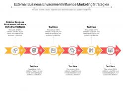 External business environment influence marketing strategies ppt powerpoint presentation infographics cpb