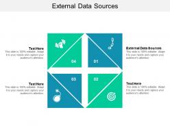 External data sources ppt powerpoint presentation infographic template show cpb