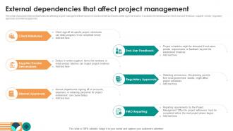 External Dependencies That Affect Project Management