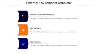 External Environment Template Ppt Powerpoint Presentation Model Layouts Cpb