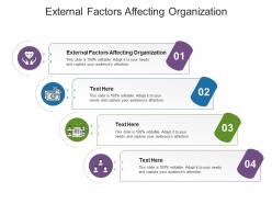 External factors affecting organization ppt powerpoint presentation ideas introduction cpb