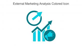 External Marketing Analysis Colored Icon In Powerpoint Pptx Png And Editable Eps Format