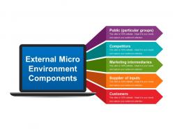 External micro environment components ppt presentation