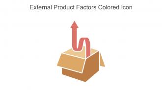 External Product Factors Colored Icon In Powerpoint Pptx Png And Editable Eps Format