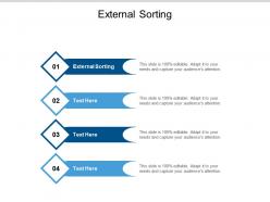 External Sorting Ppt Powerpoint Presentation Icon Guidelines Cpb ...