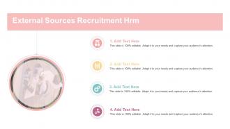 External Sources Recruitment HRM In Powerpoint And Google Slides Cpb
