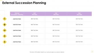 External Succession Planning In Powerpoint And Google Slides Cpb