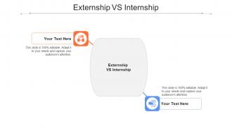 Externship vs internship ppt powerpoint presentation file background designs cpb