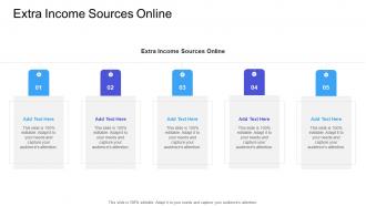 Extra Income Sources Online In Powerpoint And Google Slides Cpb