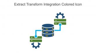 Extract Transform Integration Colored Icon In Powerpoint Pptx Png And Editable Eps Format