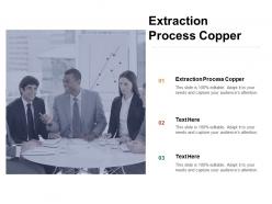 Extraction process copper ppt powerpoint presentation layouts design ideas cpb