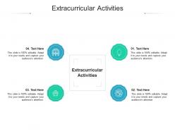 Extracurricular activities ppt powerpoint presentation gallery visual aids cpb