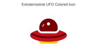Extraterrestrial UFO Colored Icon In Powerpoint Pptx Png And Editable Eps Format