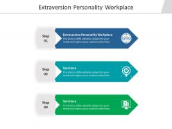 Extraversion personality workplace ppt powerpoint presentation inspiration cpb