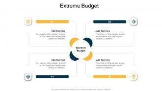 Extreme Budget In Powerpoint And Google Slides Cpb