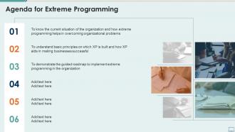 Extreme programming it agenda for extreme programming