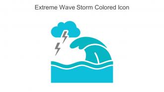 Extreme Wave Storm Colored Icon In Powerpoint Pptx Png And Editable Eps Format