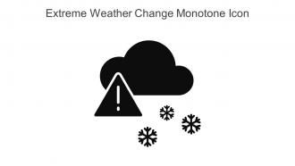 Extreme Weather Change Monotone Icon In Powerpoint Pptx Png And Editable Eps Format