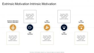 Extrinsic Motivation Intrinsic Motivation In Powerpoint And Google Slides Cpb