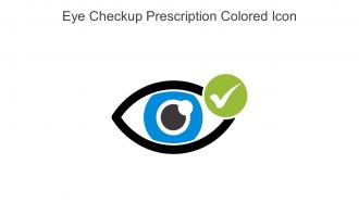 Eye Checkup Prescription Colored Icon In Powerpoint Pptx Png And Editable Eps Format