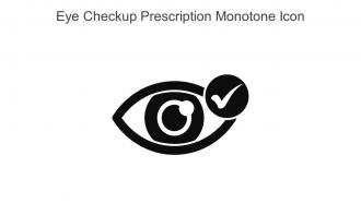 Eye Checkup Prescription Monotone Icon In Powerpoint Pptx Png And Editable Eps Format