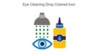 Eye Cleaning Drop Colored Icon In Powerpoint Pptx Png And Editable Eps Format
