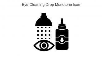 Eye Cleaning Drop Monotone Icon In Powerpoint Pptx Png And Editable Eps Format