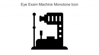 Eye Exam Machine Monotone Icon In Powerpoint Pptx Png And Editable Eps Format