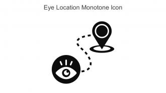 Eye Location Monotone Icon In Powerpoint Pptx Png And Editable Eps Format