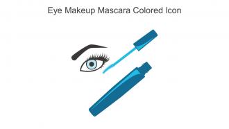 Eye Makeup Mascara Colored Icon In Powerpoint Pptx Png And Editable Eps Format