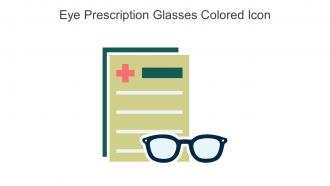 Eye Prescription Glasses Colored Icon In Powerpoint Pptx Png And Editable Eps Format