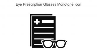 Eye Prescription Glasses Monotone Icon In Powerpoint Pptx Png And Editable Eps Format