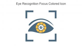 Eye Recognition Focus Colored Icon In Powerpoint Pptx Png And Editable Eps Format