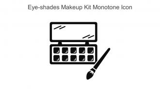 Eye Shades Makeup Kit Monotone Icon In Powerpoint Pptx Png And Editable Eps Format