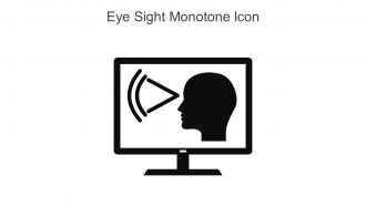 Eye Sight Monotone Icon In Powerpoint Pptx Png And Editable Eps Format