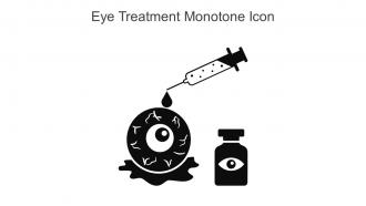 Eye Treatment Monotone Icon In Powerpoint Pptx Png And Editable Eps Format