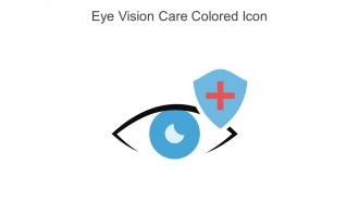 Eye Vision Care Colored Icon In Powerpoint Pptx Png And Editable Eps Format