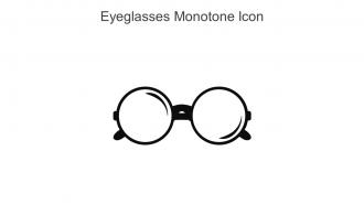 Eyeglasses Monotone Icon In Powerpoint Pptx Png And Editable Eps Format