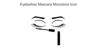 Eyelashes Mascara Monotone Icon In Powerpoint Pptx Png And Editable Eps Format
