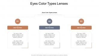 Eyes Color Types Lenses In Powerpoint And Google Slides Cpb