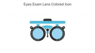 Eyes Exam Lens Colored Icon In Powerpoint Pptx Png And Editable Eps Format
