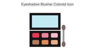 Eyeshadow Blusher Colored Icon In Powerpoint Pptx Png And Editable Eps Format